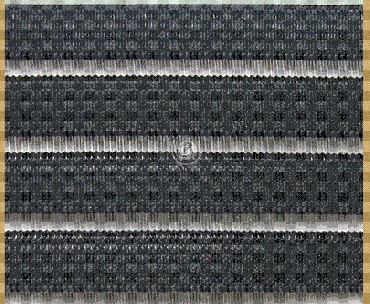 Фото Резинка текстильная вязаная 35мм черная